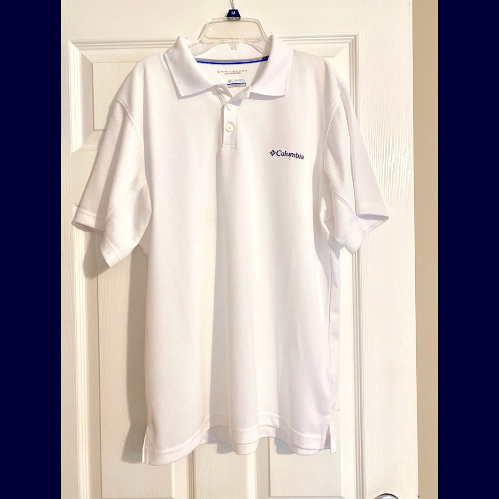 Men’s Columbia Polo Golf Shirt Size M